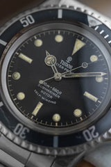 1966 Tudor 7928 Submariner Stainless Steel - Chapter Ring Gilt dial - VI Error