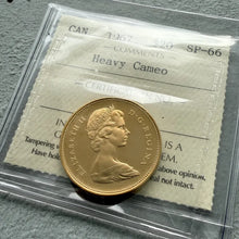Load image into Gallery viewer, 1967 Canada $20 Gold Coin - ICCS SP 66 Heavy Cameo
