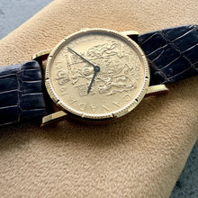 Load image into Gallery viewer, 1967 Corum 18k Gold Canada $20 Manual winding watch
