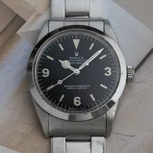 Load image into Gallery viewer, 1967 Rolex 1016 Explorer Stainless Steel

