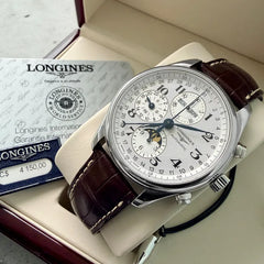 Longines Master Collection L2.773.4.78.3 Moonphase Automatic Box and Papers