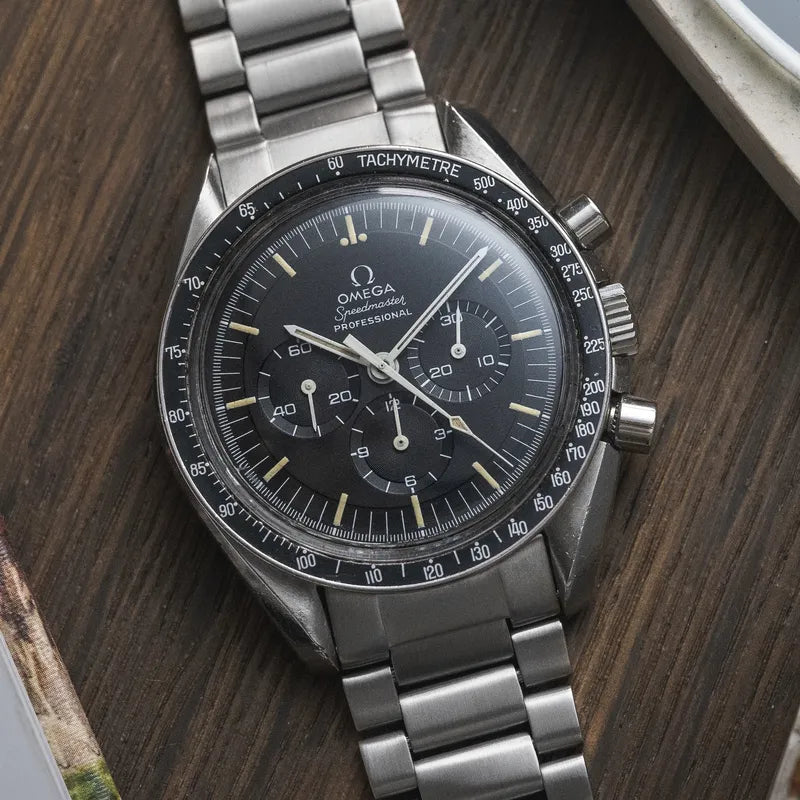 1969 Omega Speedmaster 145022 69 - Dot Close To 70 Bezel - Straight Writing