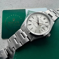 1969 Rolex 1600 Date Stainless Steel  - Serviced by Rolex - Warranty until 2027