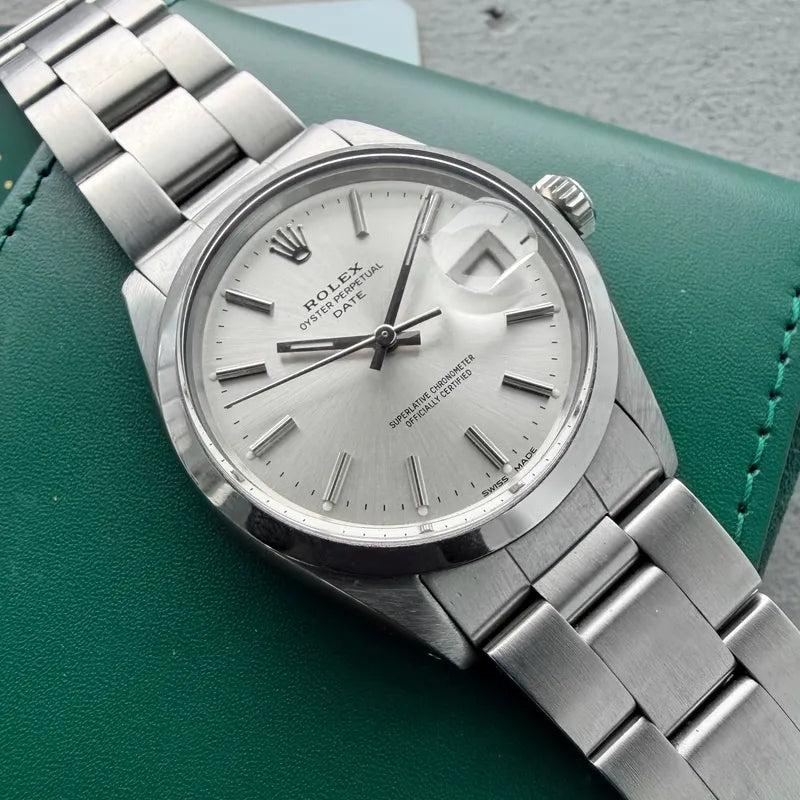 1969 Rolex 1600 Date Stainless Steel  - Serviced by Rolex - Warranty until 2027