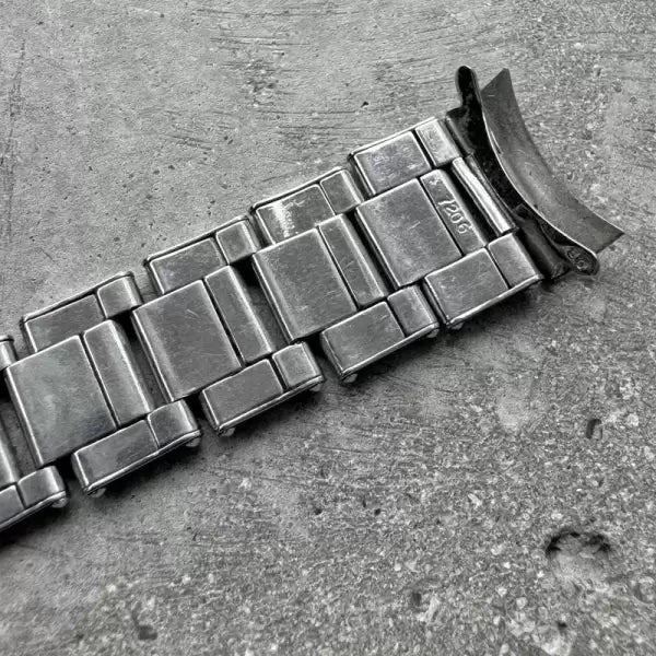 1969 Rolex 7206 Riveted Bracelet 80 Endlinks for 5512 5513 1675