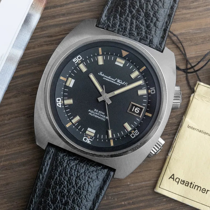 1969 Vintage IWC Aquaracer 816 with booklets - Razor sharp Unpolished
