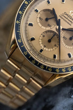 Load image into Gallery viewer, 1970 Omega Speedmaster 18k yellow Gold BA 145.022 - Apollo XI Moon Landing
