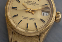 Load image into Gallery viewer, 1970 Rolex President 18k Solid Yellow Gold 6520 - Mesh bracelet
