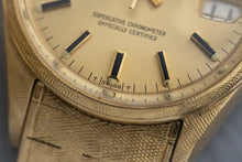 Load image into Gallery viewer, 1970 Rolex President 18k Solid Yellow Gold 6520 - Mesh bracelet
