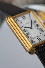 Load image into Gallery viewer, 1970s Cartier Tank Jumbo Stepped case 5512116 'New York'
