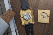 Load image into Gallery viewer, 1970s Cartier Tank Jumbo Stepped case 5512116 'New York'
