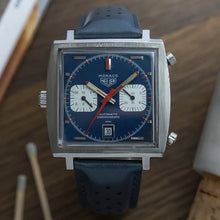 Load image into Gallery viewer, 1970s Heuer Monaco Blue Dial 1133 - Steve McQueen
