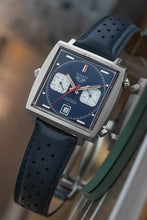Load image into Gallery viewer, 1970s Heuer Monaco Blue Dial 1133 - Steve McQueen
