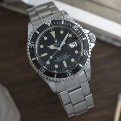1970s Rolex 1680 Submariner Stainless Steel - Nice patina!
