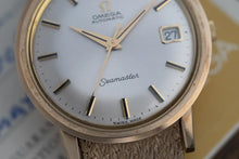 Load image into Gallery viewer, 1971 Omega Seamster 9k Solid Gold 165.003 - Box + Papers 71.5 Grams
