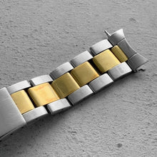 Load image into Gallery viewer, 1971 Rolex Two Tone Oyster Bracelet 7836 14k gold 258 Endlink- 1675 16753 GMT
