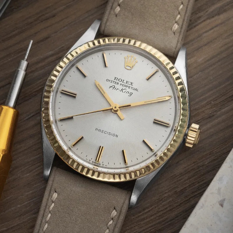 1972 Rolex 5501 Air King Two Tone - 25 Years Service Canfor Corporation