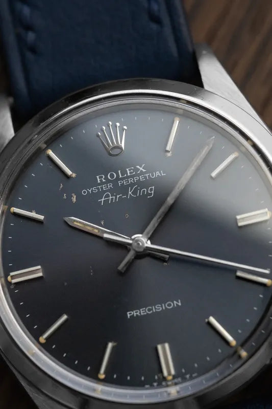 1972 Rolex Airking 5500 Airking Blue dial – Serviced!