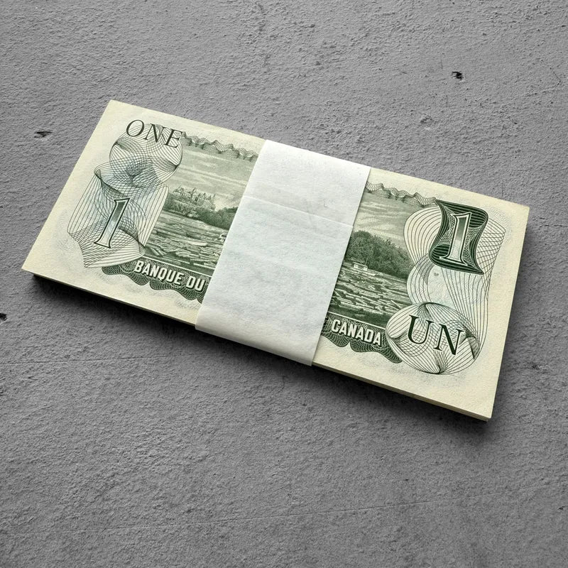 1973 Bundle $1 Canada 50 Consecutive Sequential notes