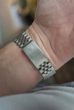 Load image into Gallery viewer, 1973 Rolex 1601 Datejust Stainless Steel &nbsp;Jubilee Blue to Tropical Purplish dial
