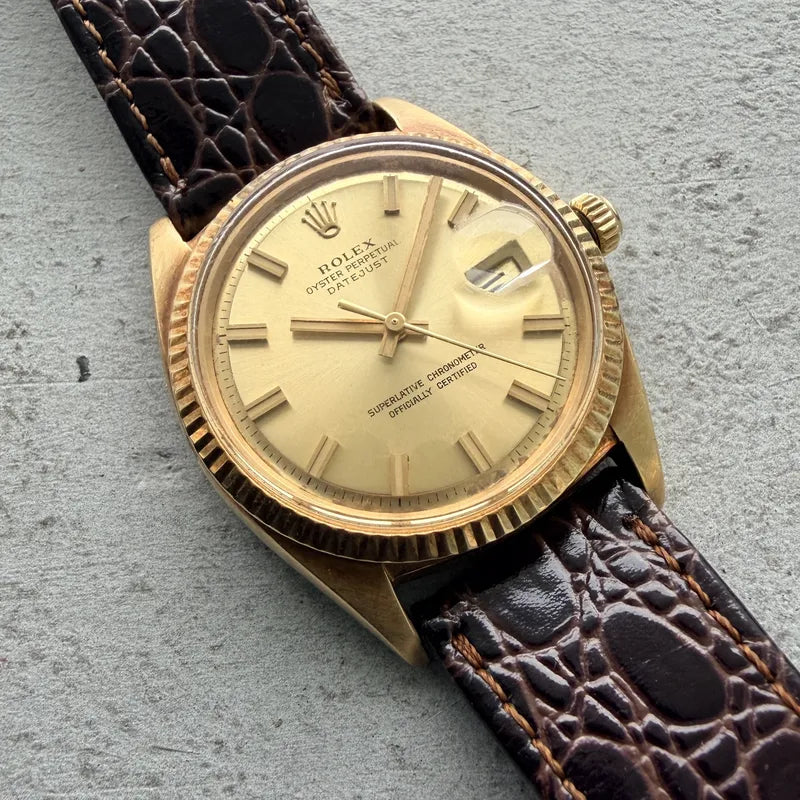 1973 Rolex 18K Yellow Gold 1803 President