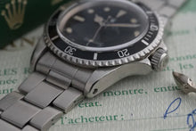 Load image into Gallery viewer, 1973 Rolex 5513 Submariner Stainless Steel - Box + Papers + Anchor
