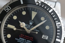 Load image into Gallery viewer, 1976 Rolex 1665 Sea Dweller Attractive Patina - Double Red
