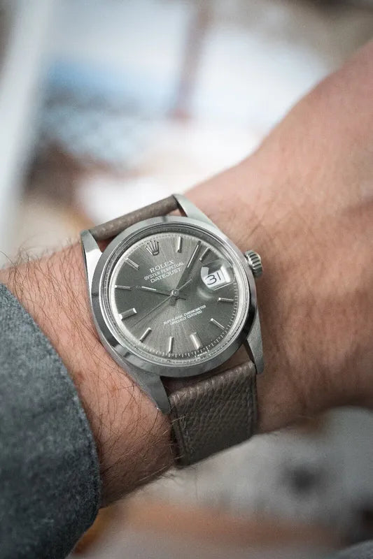 1976 Rolex Datejust 1600 - Pie Pan Dial – Serviced - Stunning Grey Dial