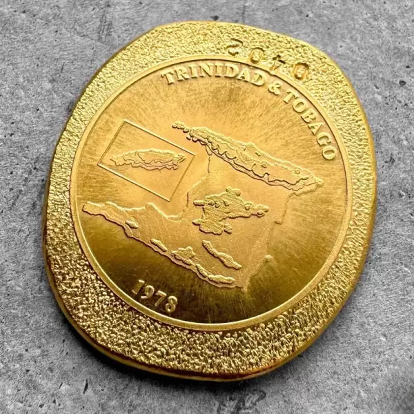 1978 Johnson Matthey 1 oz Trinidad & Tobago Mining .9999 1oz - Humming Bird