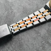 Load image into Gallery viewer, 1978 Rolex Oysterquartz Datejust 17013 Box Brunei Papers Unpolished Rosey patina
