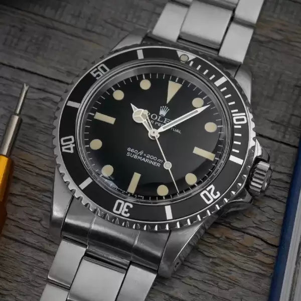 1978 Rolex Submariner 5513 Stainless Steel