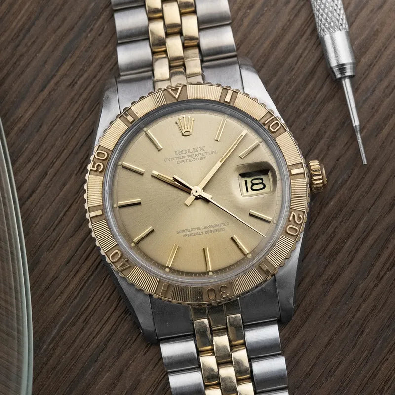 1978 Rolex Thunderbird Datejust 1625 Jubilee - Razor sharp bezel