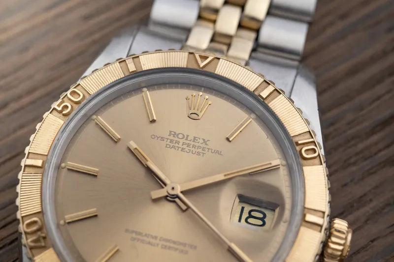1978 Rolex Thunderbird Datejust 1625 Jubilee - Razor sharp bezel