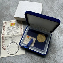 Load image into Gallery viewer, 1979 Johnson Matthey 1 oz Inter Gold Canada LTEE .9999 1oz- Beaver Castor
