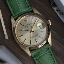 Load image into Gallery viewer, 1980 Rolex Date 18k Gold 1500 - Serviced
