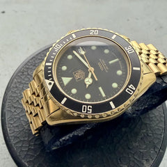 1980s Tag Heuer 980.022 1000 Professional Box and booklets - Wolf of Wall Street