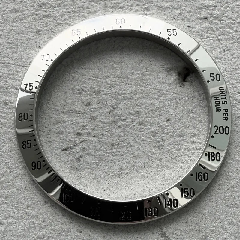 1980s Original Authentic Rolex 16520 Stainless Steel 200 Unites MK1 Bezel