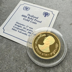 1981 Thailand 4000 Baht Gold Coin Year of the Child Proof