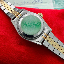 Load image into Gallery viewer, 1982 Rolex 69173 Datejust linen Dial Jubilee Serviced Box + Papers - Unpolished
