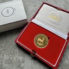 1982 South Africa Gold Coin Proof Krugerrand 1/2 oz