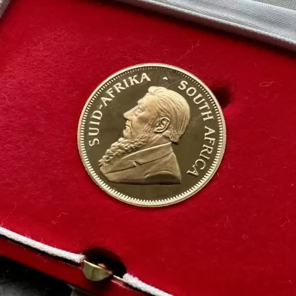 1983 South Africa Gold Coin Proof Krugerrand 1/2 oz