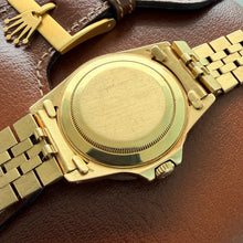 Load image into Gallery viewer, 1984 Rolex 16758 Yellow Gold GMT Master Vintage Nipple Dial Rootbeer
