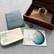 Load image into Gallery viewer, 1984 Rolex 16758 Yellow Gold GMT Master Vintage Nipple Dial Rootbeer
