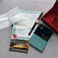 Load image into Gallery viewer, 1984 Rolex 31mm Datejust 18k Gold dial 68278 - Box and Papers
