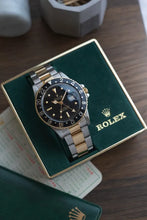 Load image into Gallery viewer, 1984 Rolex GMT Master 16753 Two Tone Serviced with box - Nipple Dial
