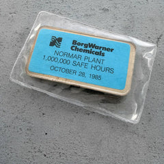 1985 Engelhard 10 oz .999 Silver bar -Sealed - BorgWarner Chemicals Normar Plant