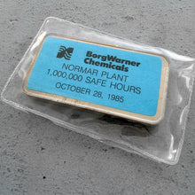 Load image into Gallery viewer, 1985 Engelhard 10 oz .999 Silver bar -Sealed - BorgWarner Chemicals Normar Plant
