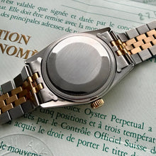 Load image into Gallery viewer, 1985 Rolex 16013 Jubilee Datejust - Box - Factory Diamond Dial - Saudi Papers
