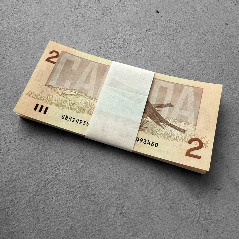 1986 Bundle $2 Canada 50 Consecutive Sequential notes