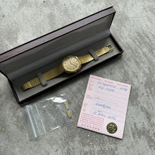 Load image into Gallery viewer, 1986 Omega Constellation 18k Solid Yellow Gold BA 391.8605 – 73.25 grams+ Papers
